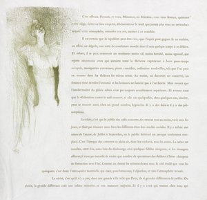 Yvette Guilbert-Francia sorozat: 3. sz alkotó: Henri de Toulouse-Lautrec