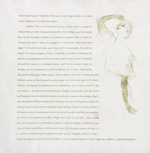 Yvette Guilbert-Francia sorozat: 7. sz alkotó: Henri de Toulouse Lautrec