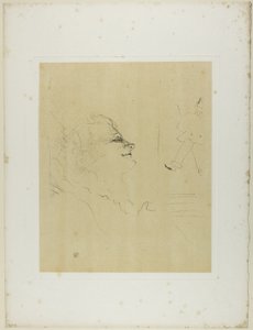 Yvette Guilbert – Pessima, Yvette Guilberttől alkotó: Henri de Toulouse-Lautrec