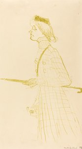 Yvette Guilbert alkotó: Henri de Toulouse Lautrec