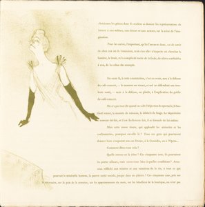 Yvette Guilbert alkotó: Henri de Toulouse Lautrec