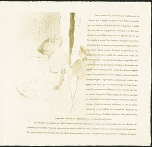 Yvette Guilbert alkotó: Henri de Toulouse-Lautrec