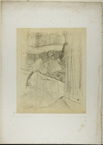 Yvette Guilbert íjat vesz, Yvette Guilberttől alkotó: Henri de Toulouse-Lautrec