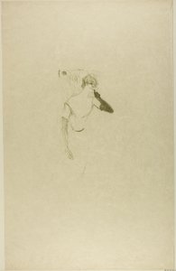Yvette Guilbert, Colombine-ban Pierrot-ban alkotó: Henri de Toulouse Lautrec