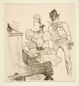Zamboula-Polka alkotó: Henri de Toulouse-Lautrec