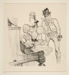 Zamboula-Polka alkotó: Henri de Toulouse-Lautrec