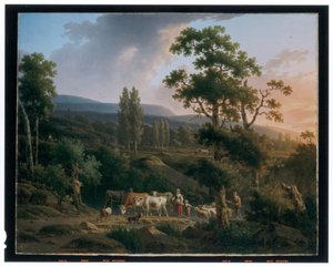 Egy pár Táj alkotó: Henricus Josephus Antoniessen