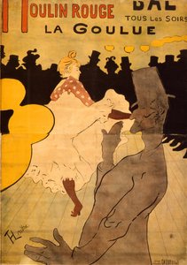 Moulin Rouge-La Goulue alkotó: Henri de Toulouse Lautrec