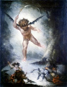 Robin Goodfellow (Puck) (A Szentivánéji álom) – szerző: Fussli (Fuseli), Johann Heinrich (1741-1825)