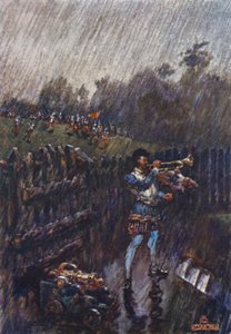 Riasztás, már késő! (színes litó) alkotó: Henry (after) Sandham