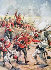 Storming the Trenches, illusztráció C.H. Wylly őrnagy 