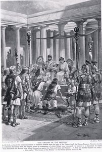 The Groans of the Britons, illusztráció a Hutchinson