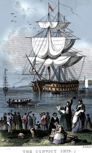 Az elítélt hajó, c1820.