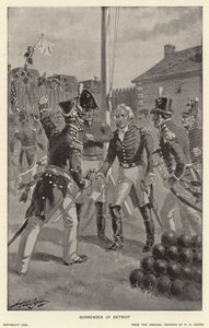 Detroit feladása (litho)