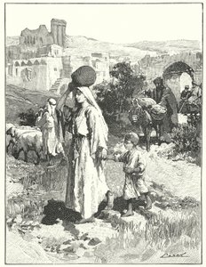 Egy szamaritánus falu (litho)