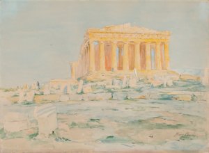 A Parthenon, nyugati homlokzat alkotó: Henry Bacon