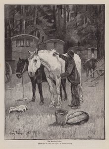 A reggeli vécé (metszet) alkotó: Henry Bailey