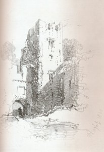 Crookston kastély, Paisley közelében, 1840