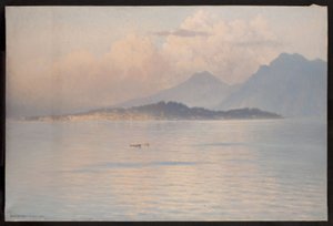 Maggiore-tó, Pallanza, 1926 (olaj)