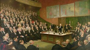 Péntek esti beszéd a királyi intézményben; Sir James Dewar a folyékony hidrogénről, 1904
