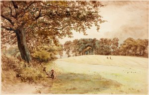 Benwell Hill Top (testszín) alkotó: Henry Burdon Richardson