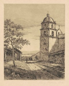Mission Santa Barbara, Délre nézve