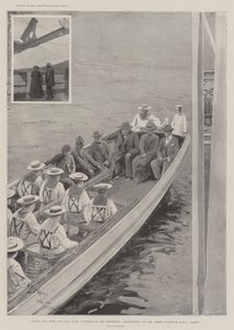 Cronje, felesége, fia és személyzete a Transport Milwaukee-ba szállították a HMS Doris fegyveres vágógépében