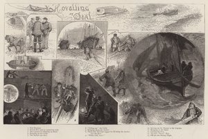 Hovelling a Dealnél alkotó: Henry Charles Seppings Wright