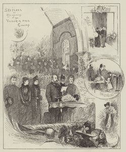 Vázlatok a Victoria Hall megnyitóján, Ealing alkotó: Henry Charles Seppings Wright