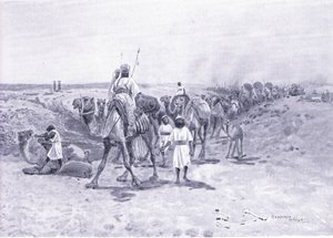 Soloman ajándékokat küld Hiramnak alkotó: Henry Charles Seppings Wright