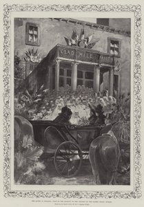 A királynő Írországban, Őfelsége látogatása a dublini Szent Szív kolostorban alkotó: Henry Charles Seppings Wright