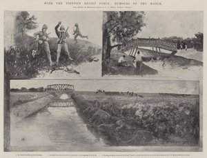 A Tientsin Relief Force-val, a márciusi humorral alkotó: Henry Charles Seppings Wright