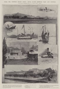 A Tientsin Segélyerővel, River Scenes Taku és Tientsin között