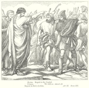 Coriolanus (metszet) alkotó: Henry Courtney (after) Selous