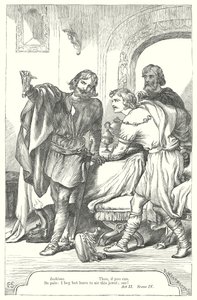 Cymbeline (metszet) alkotó: Henry Courtney (after) Selous