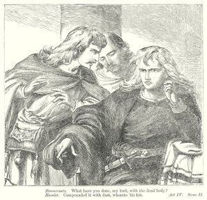 Hamlet (metszet) alkotó: Henry Courtney (after) Selous