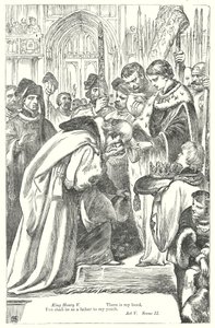 IV. Henrik király II. rész (metszet) alkotó: Henry Courtney (after) Selous