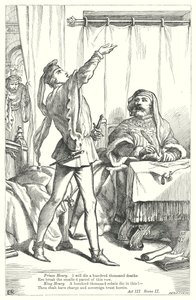IV. Henrik király I. rész (metszet) alkotó: Henry Courtney (after) Selous