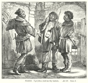 IV. Henrik király I. rész (metszet) alkotó: Henry Courtney (after) Selous