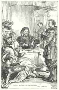 IV. Henrik király I. rész (metszet) alkotó: Henry Courtney (after) Selous