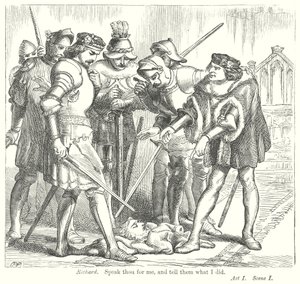 VI. Henrik király III. rész (metszet) alkotó: Henry Courtney (after) Selous