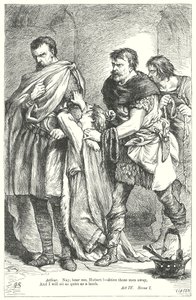 János király (metszet) alkotó: Henry Courtney (after) Selous