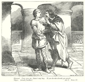 Lear király (metszet) alkotó: Henry Courtney (after) Selous