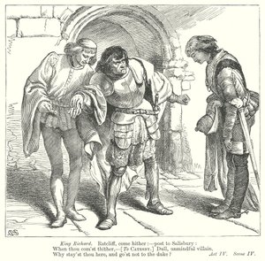 III. Richárd király (metszet) alkotó: Henry Courtney (after) Selous