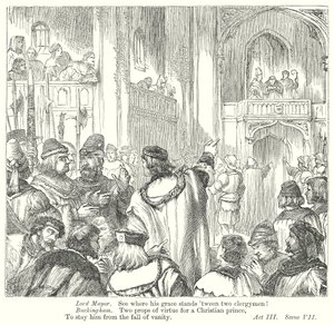 III. Richárd király (metszet) alkotó: Henry Courtney (after) Selous