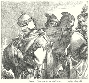Macbeth (metszet) alkotó: Henry Courtney (after) Selous