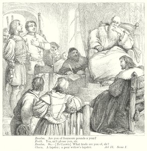 Measure for Measure (metszet) alkotó: Henry Courtney (after) Selous