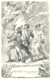 A vihar (metszet) alkotó: Henry Courtney (after) Selous