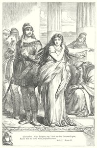 Troilus és Cressida (metszet) alkotó: Henry Courtney (after) Selous