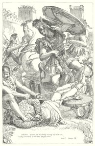 Troilus és Cressida (metszet) alkotó: Henry Courtney (after) Selous